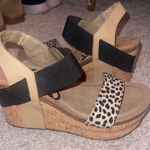 Never worn wedges!